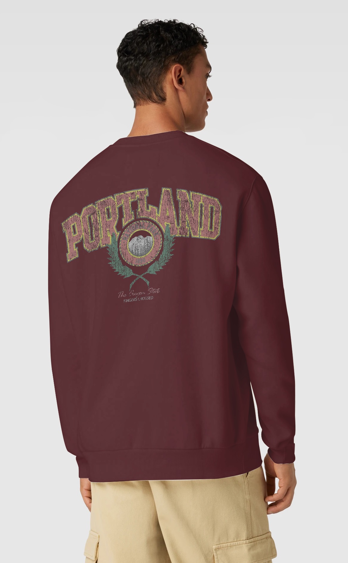 BUZO CUELLO O OVER STAMP PORTLAND