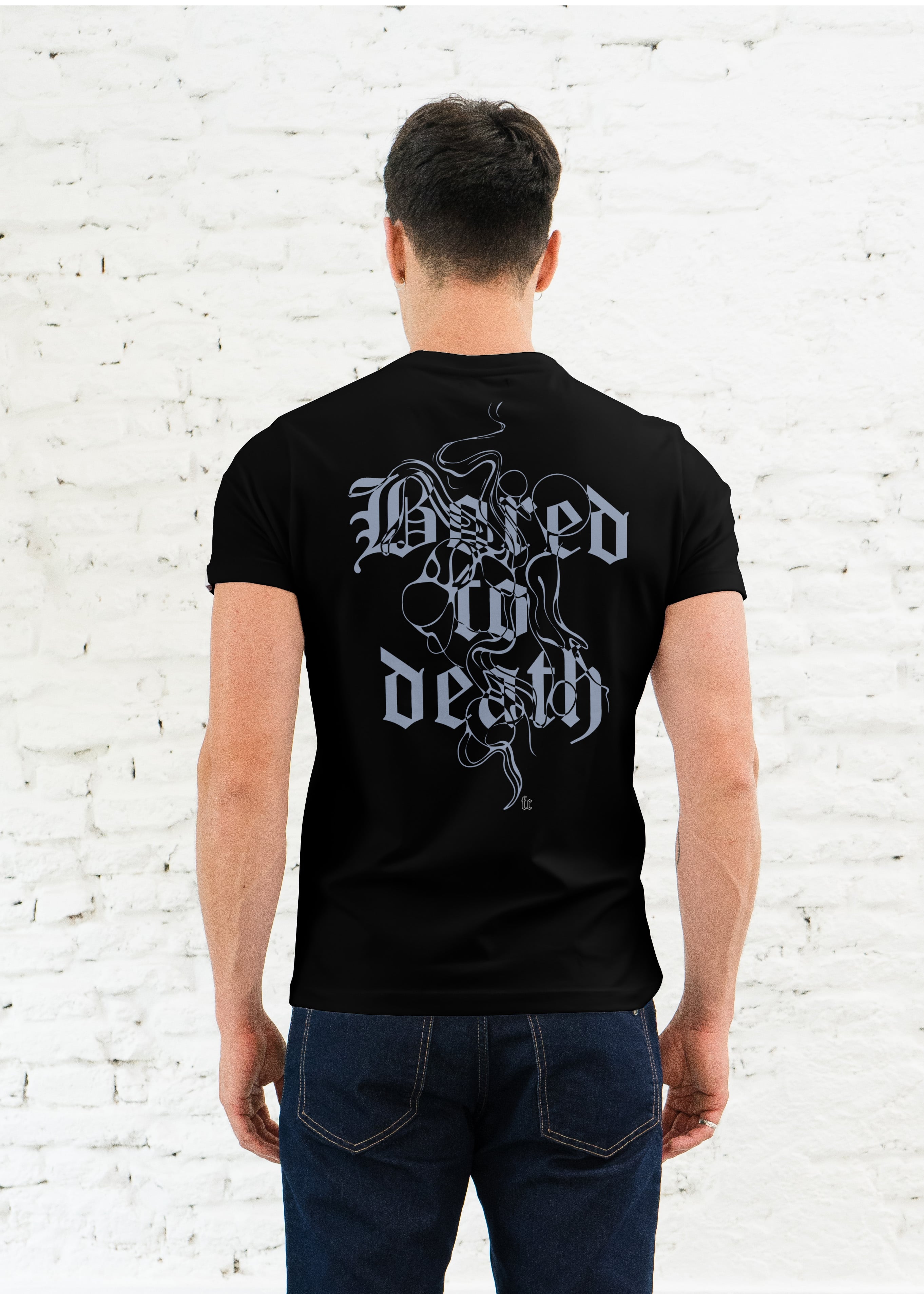 REMERA M/C STAMP DEATH