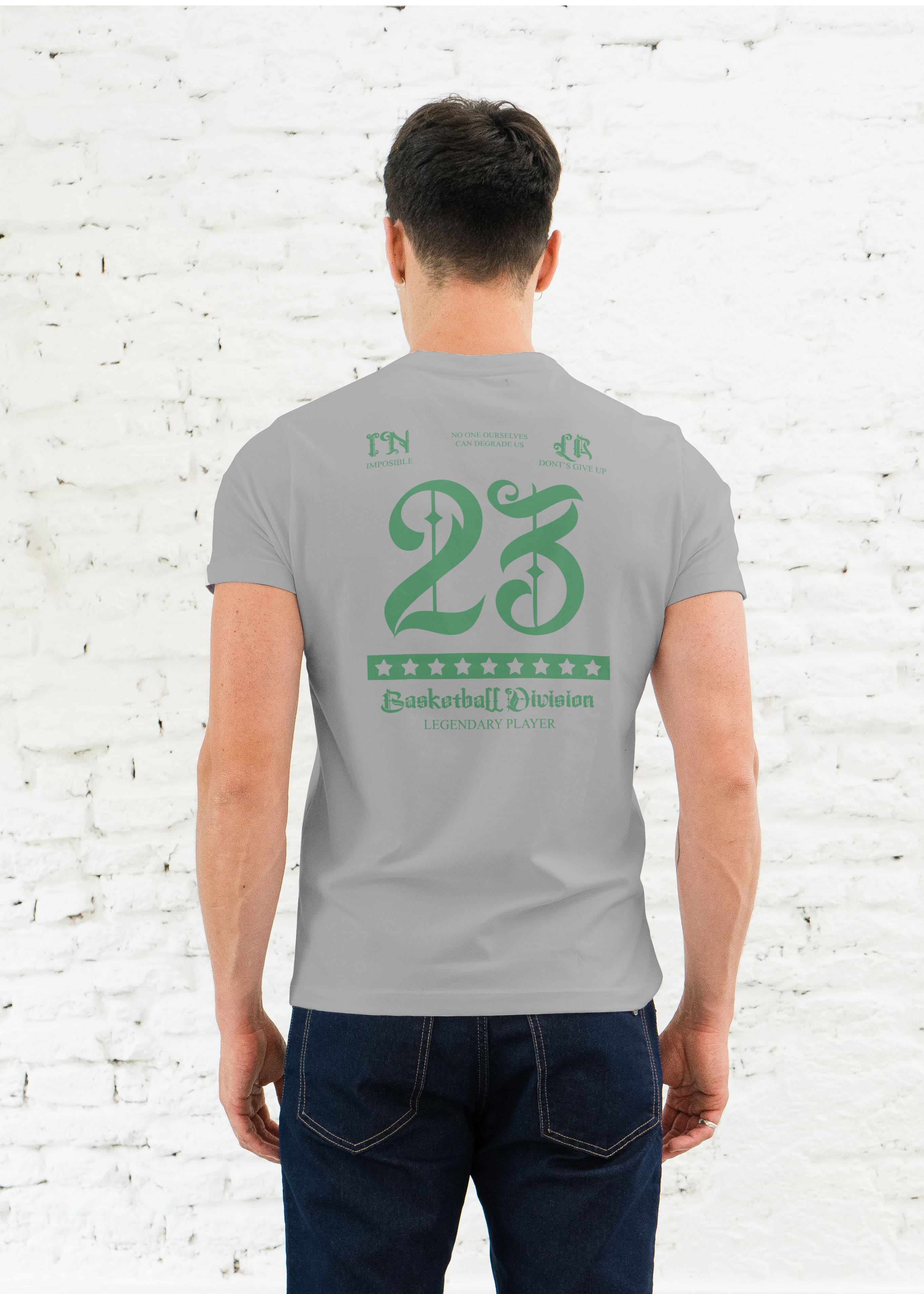 REMERA M/C STAMP NUMERO