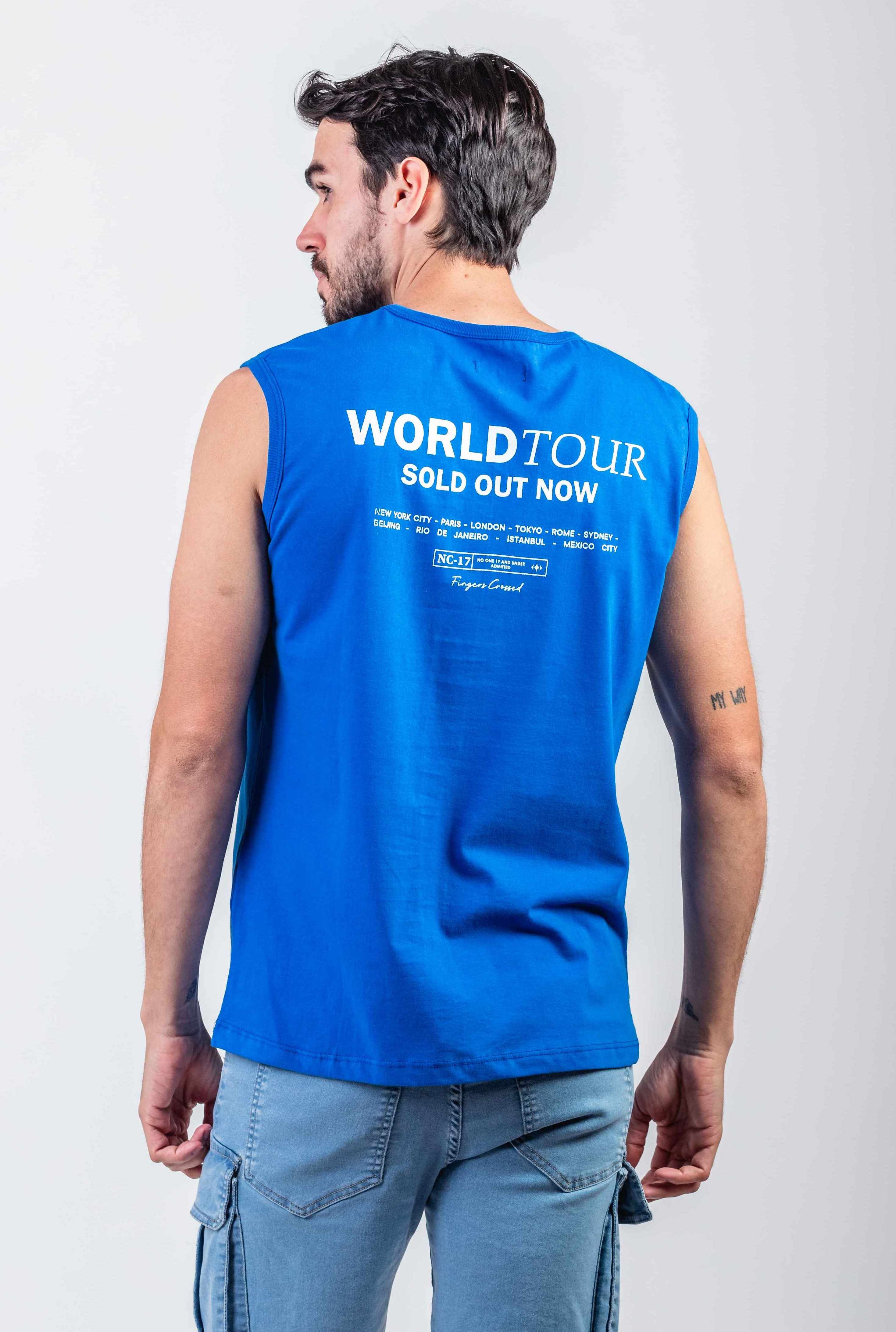 MUSCULOSA STAMP WORLD TOUR