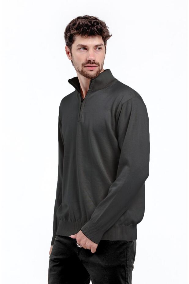 SWEATER  MEDIO CIERRE ALGODON